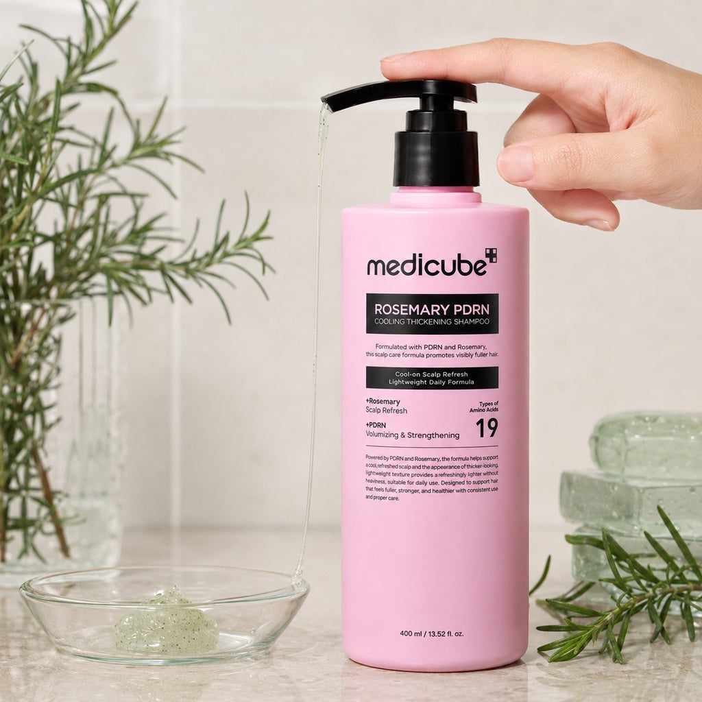 medicube Rosemary PDRN Cooling Thickening Shampoo 400ml