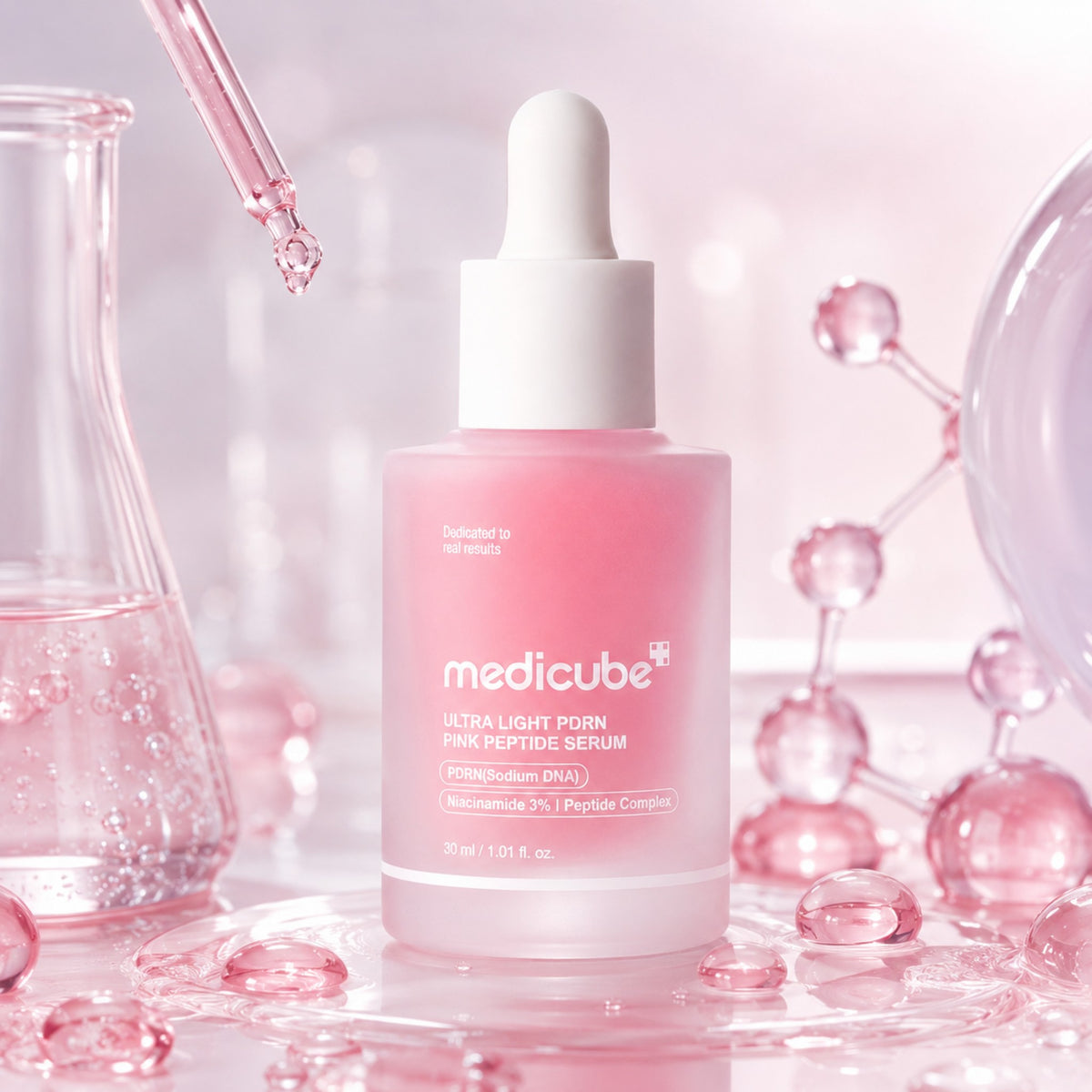 medicube Ultra Light PDRN Pink Peptide Serum 30ml