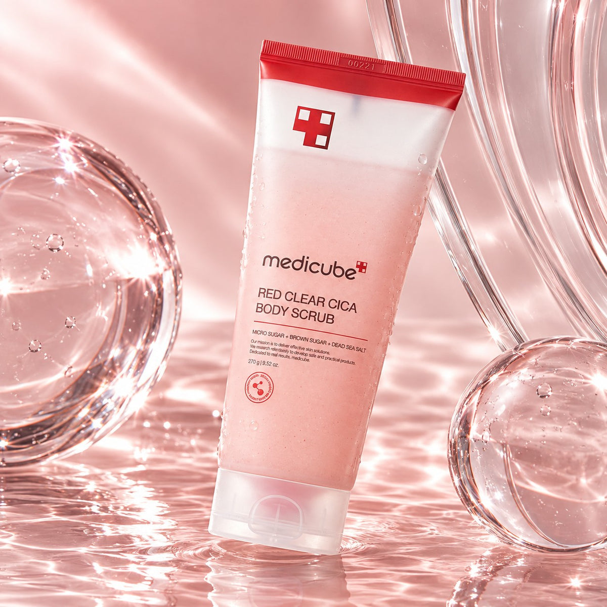 medicube Red Clear Cica Body Scrub 270g