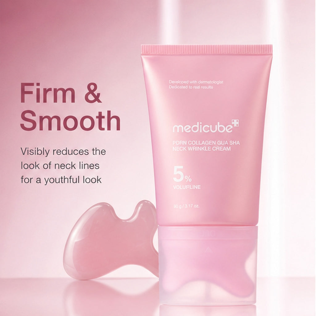 medicube PDRN Collagen Gua Sha Neck Wrinkle Cream 90g