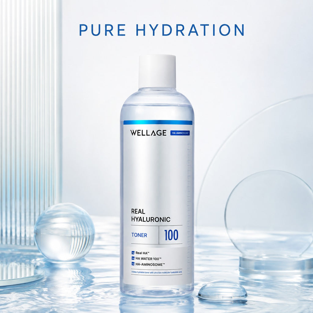 WELLAGE Real Hyaluronic 100 Toner 500ml