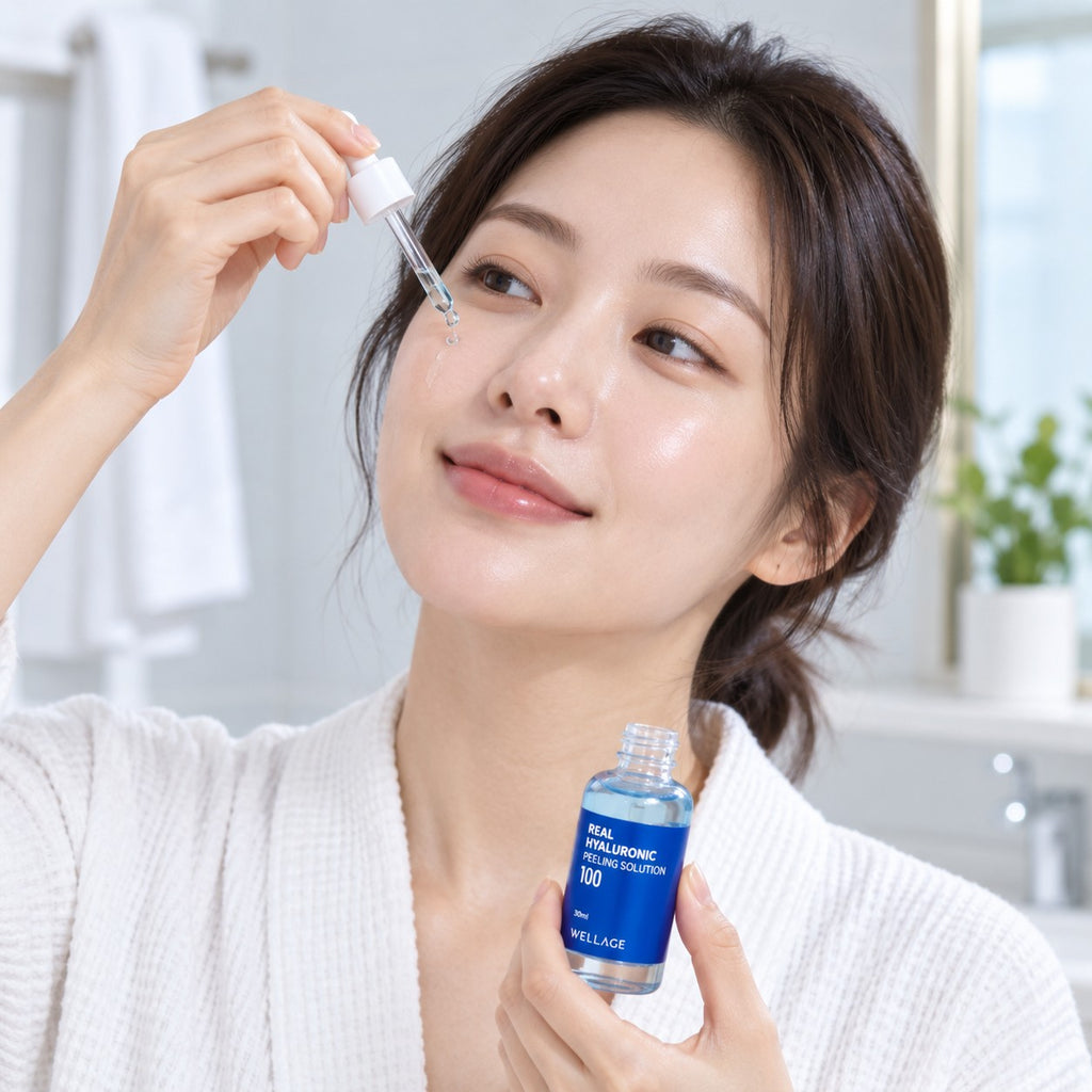WELLAGE Real Hyaluronic Peeling 100 Solution 30ml