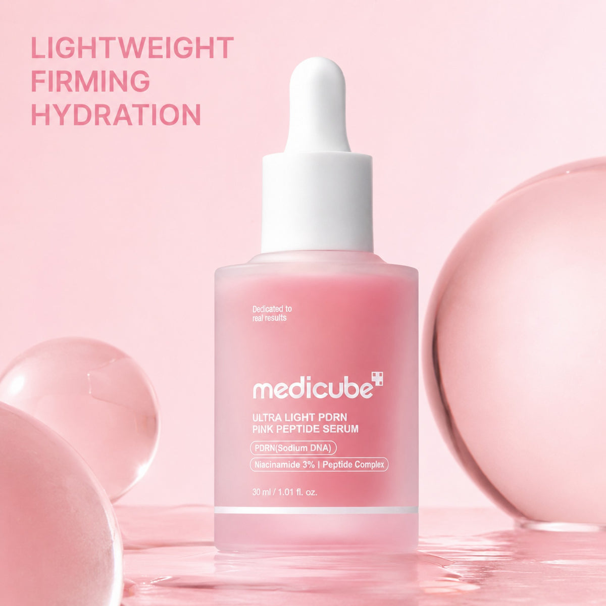 medicube Ultra Light PDRN Pink Peptide Serum 30ml