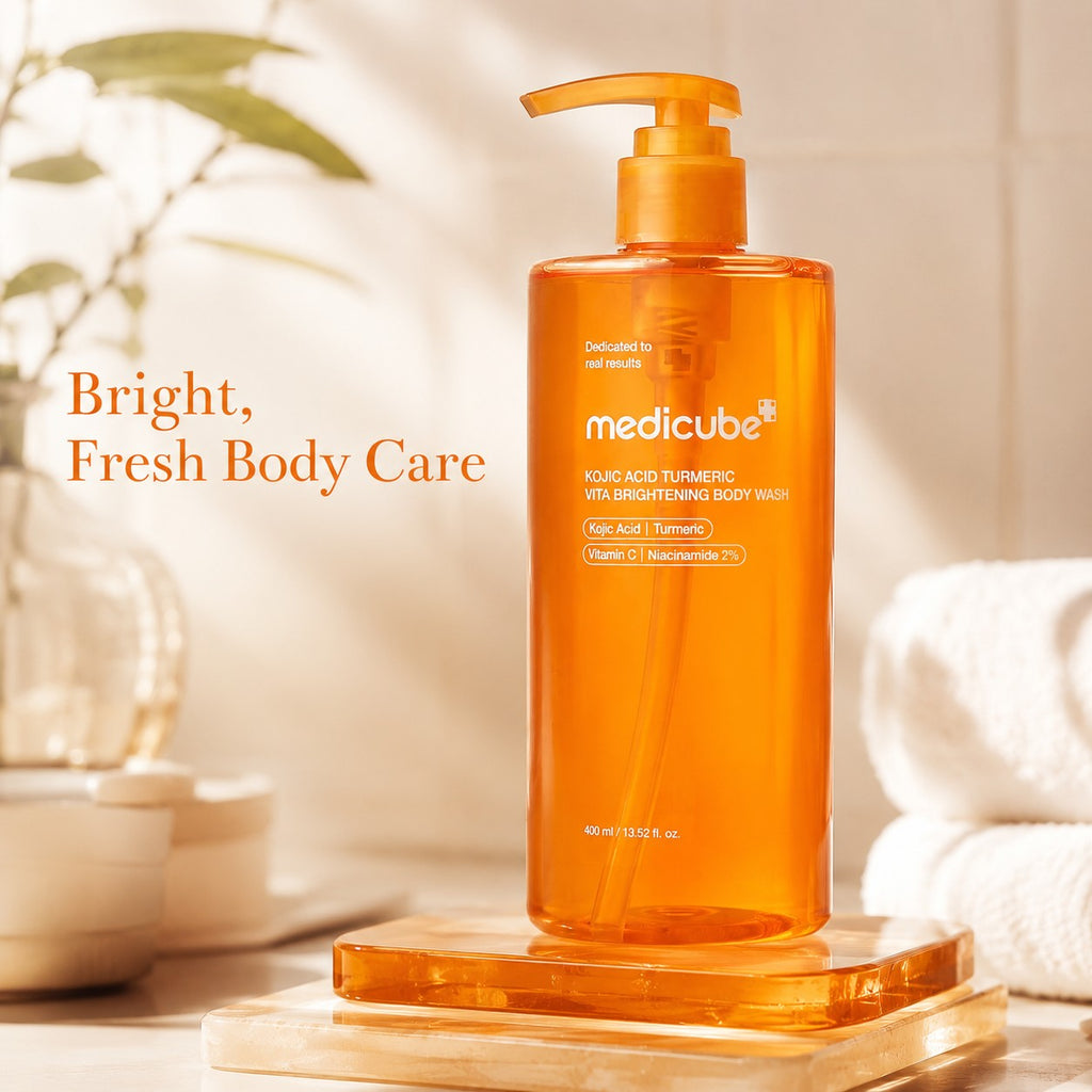 medicube Kojic Acid Turmeric Vita Brightening Body Wash 400ml