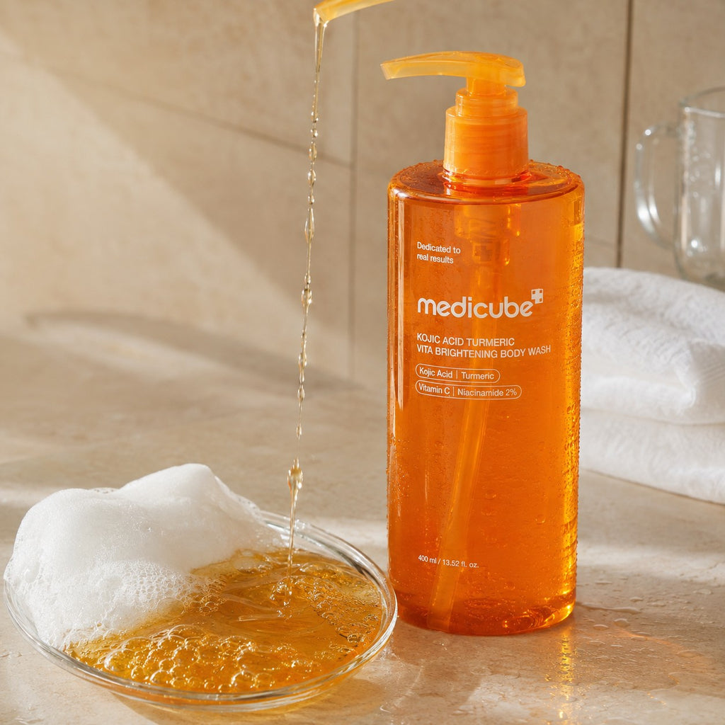 medicube Kojic Acid Turmeric Vita Brightening Body Wash 400ml