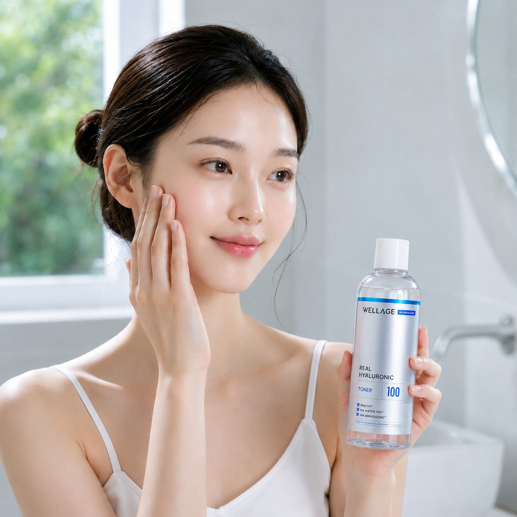WELLAGE Real Hyaluronic 100 Toner 500ml