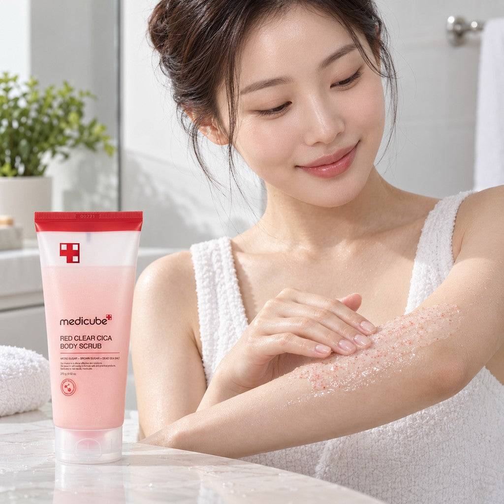 medicube Red Clear Cica Body Scrub 270g