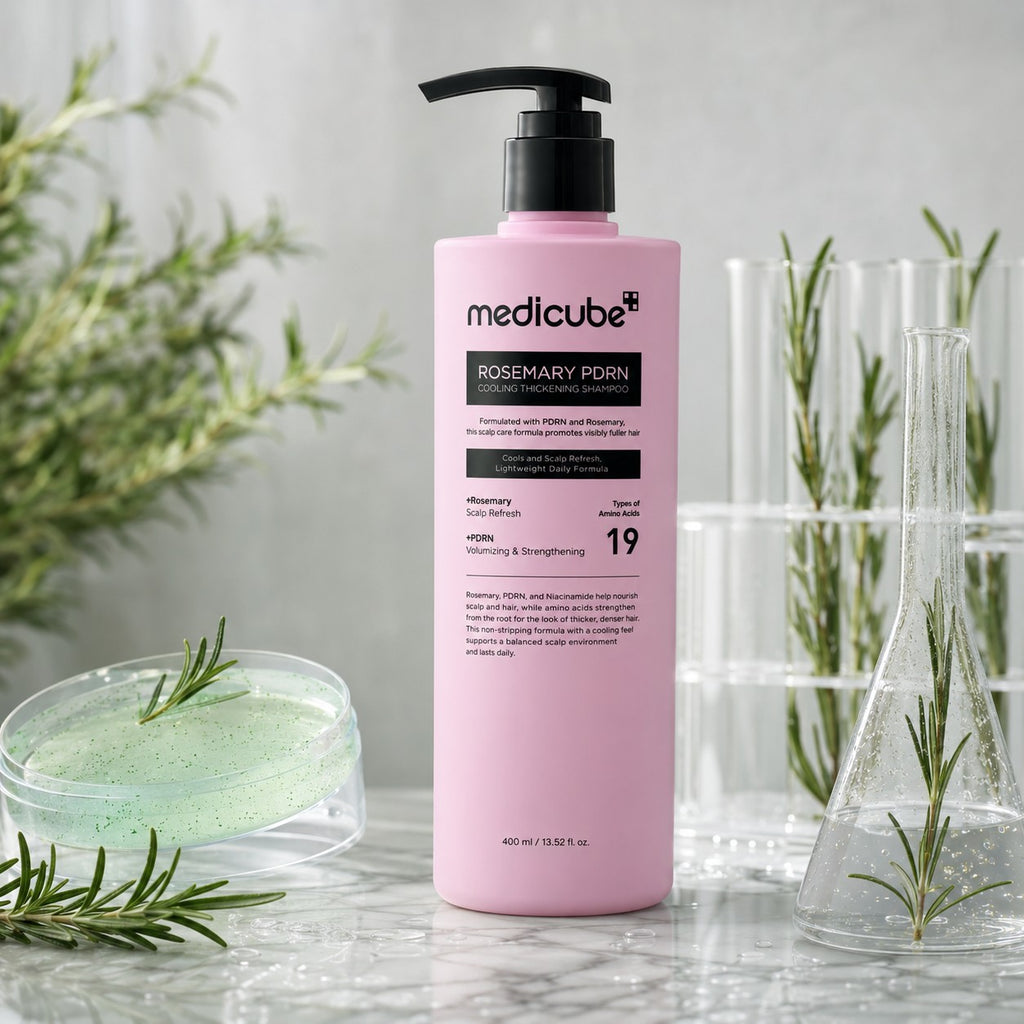 medicube Rosemary PDRN Cooling Thickening Shampoo 400ml