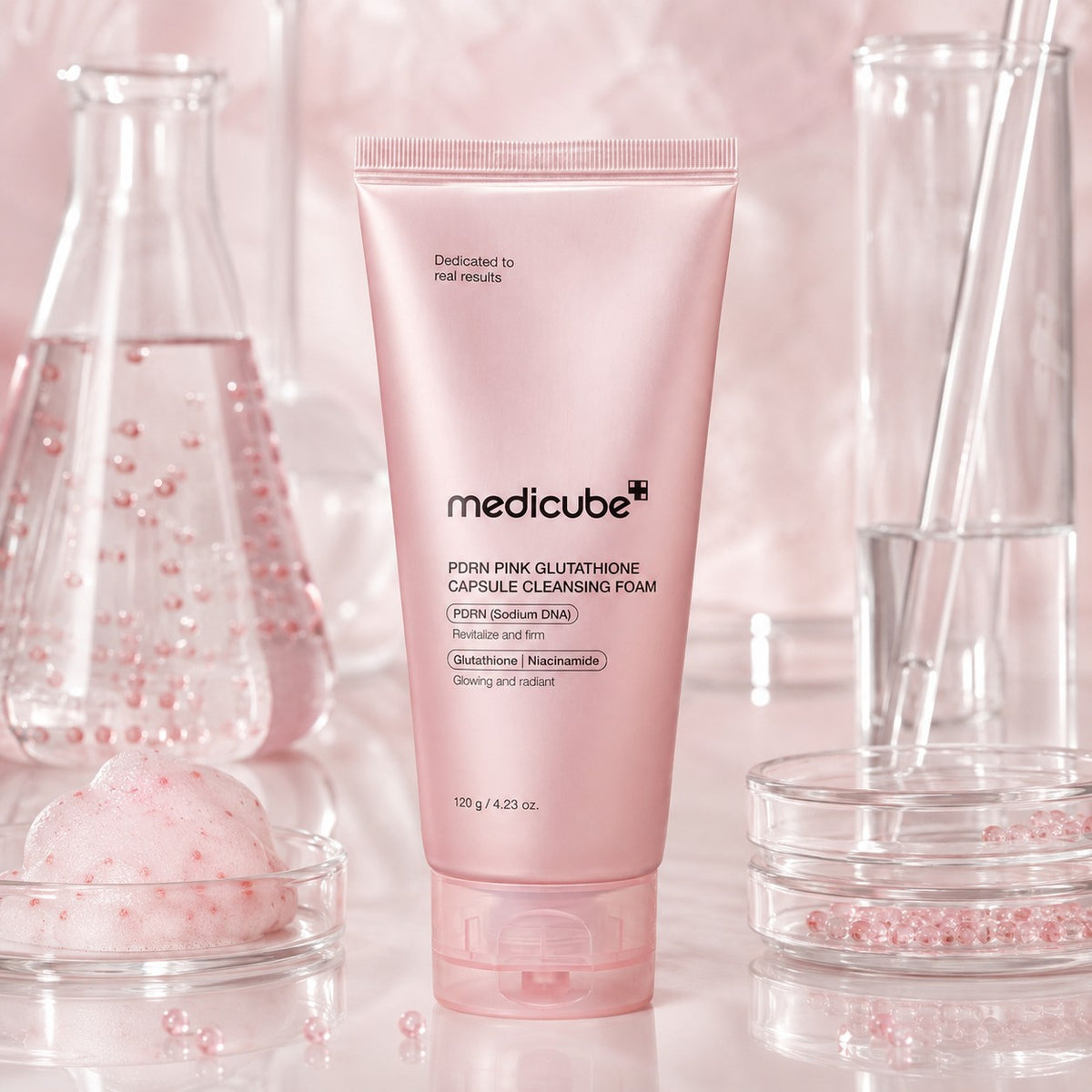 medicube PDRN Glutathione Capsule Foam 120g