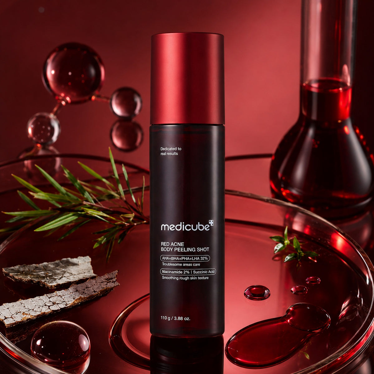 medicube Red Acne Body Peeling Shot 110g