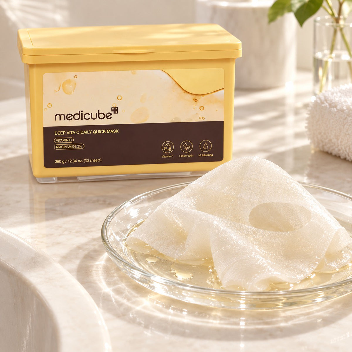 medicube Deep Vita C Daily Quick Mask 30 Sheets